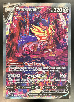 Zamazenta V Sword & Shield Crown Zenith #GG54/GG70 Galarian Gallery