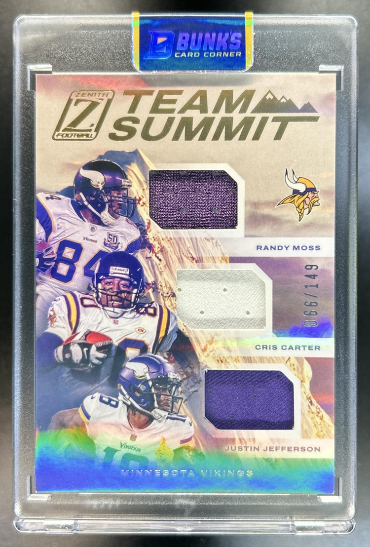 Cris Carter / Justin Jefferson / Randy Moss front image