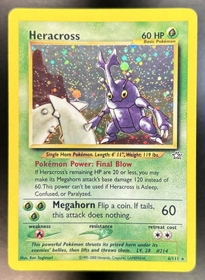 Heracross Neo Genesis #6/111 Holo