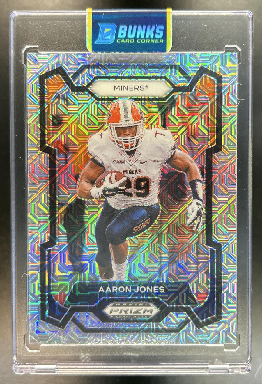 Aaron Jones 2024 Panini Prizm Collegiate Draft Picks #49 Mojo 17/25