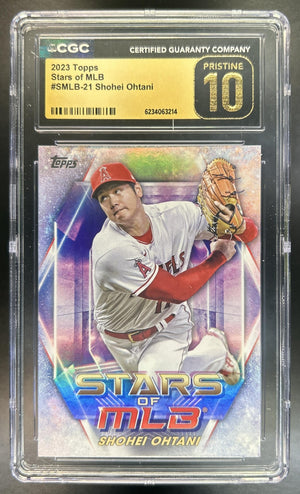 Shohei Ohtani 2023 Topps #SMLB-21 Stars of MLB Angels CGC Pristine 10