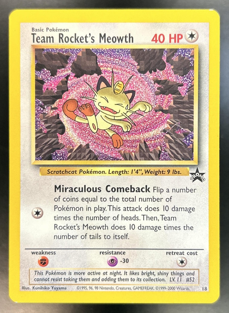 Team Rocket's Meowth front image