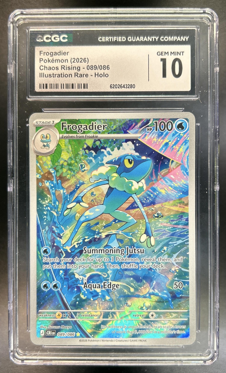 Frogadier front image