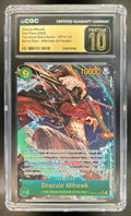 Dracule Mihawk Azure Sea's Seven #OP14-119 Secret Rare CGC Pristine 10