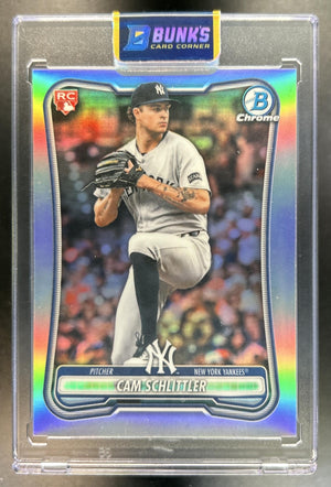 Cam Schlittler 2026 Bowman Chrome #29 Red RC Variation Yankees
