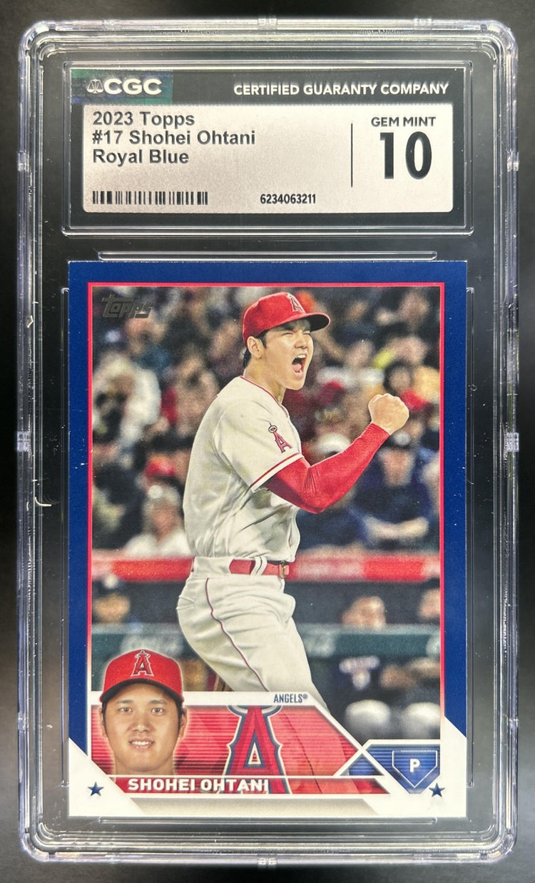Shohei Ohtani 2023 Topps #17 Purple Angels CGC 10