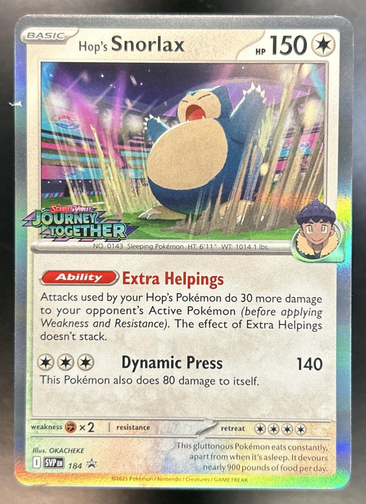 Hop's Snorlax front image