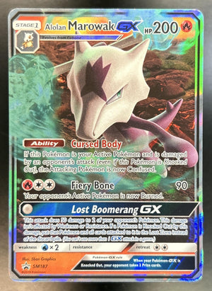 Alolan Marowak SM Black Star Promos #SM187
