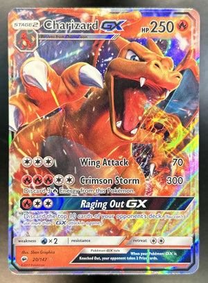 Charizard GX Sun & Moon Burning Shadows #20/147