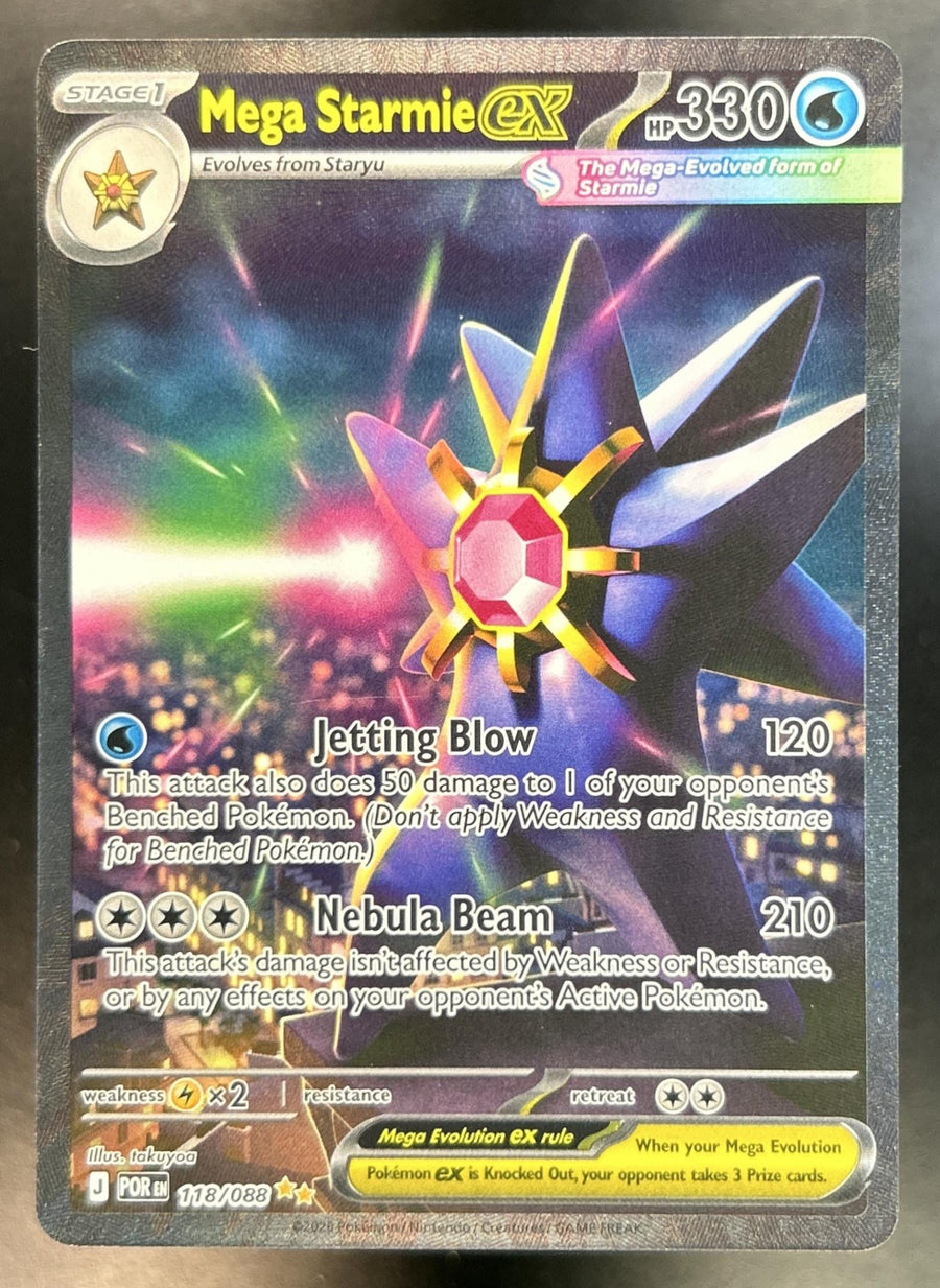 Mega Starmie ex front image