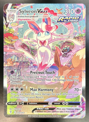 Sylveon VMAX Sword & Shield Evolving Skies #212/203