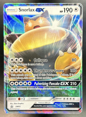 Snorlax SM Black Star Promos #SM05 2017 LP