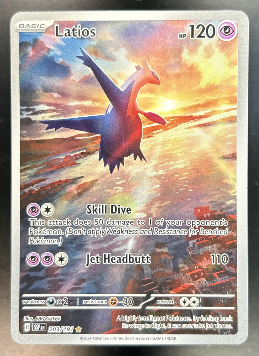 Latios Surging Sparks #203/191