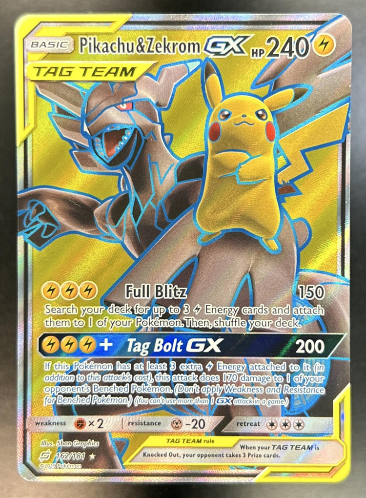 Pikachu & Zekrom  front image