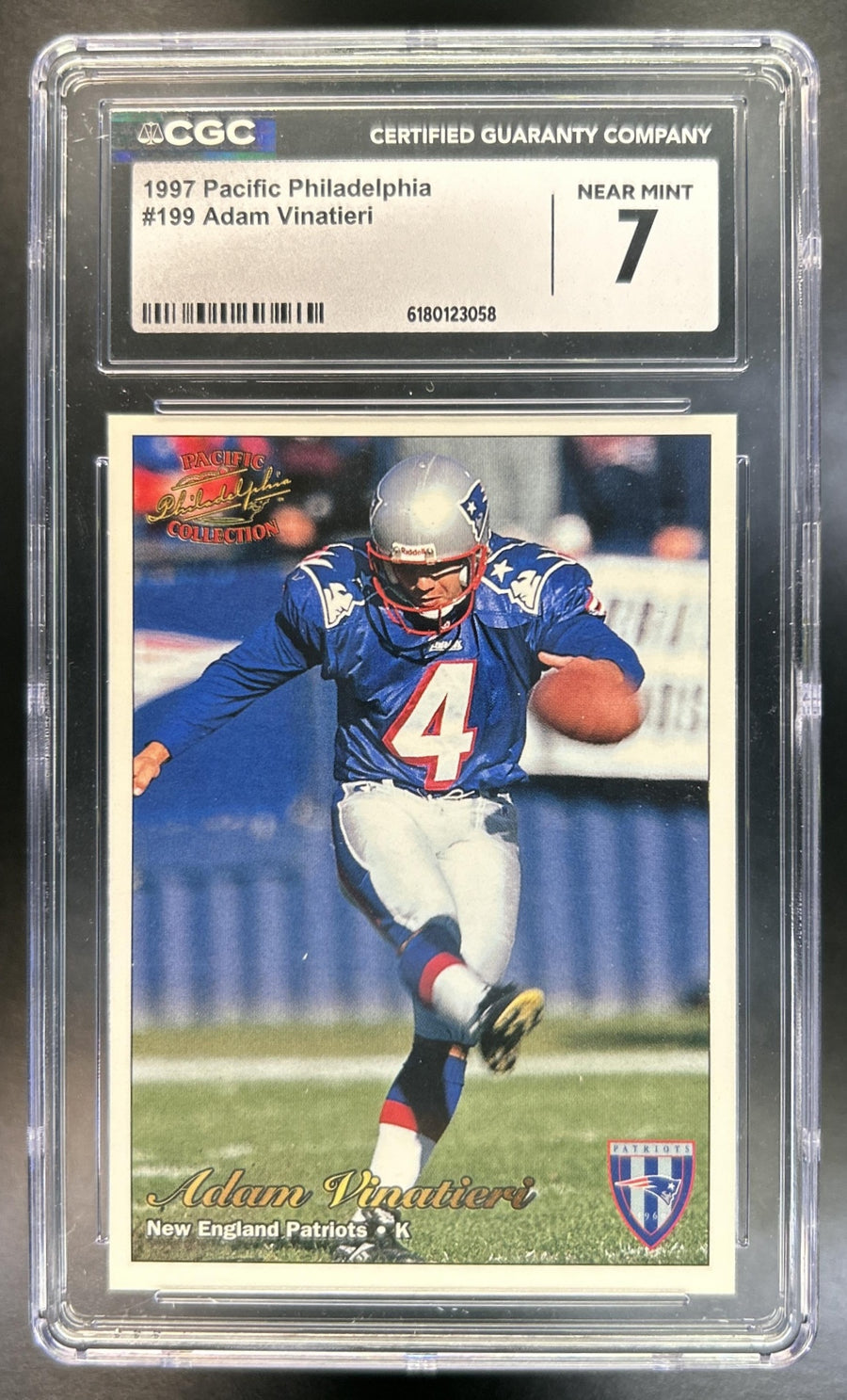 Adam Vinatieri front image
