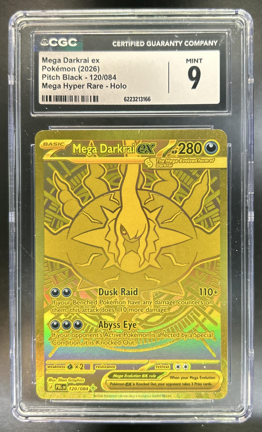 Mega Darkrai ex front image