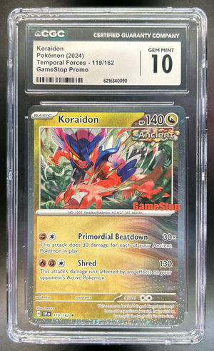 Koraidon Temporal Forces #119/162 CGC 10