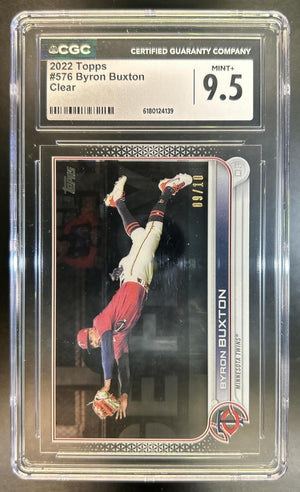 Byron Buxton 2023 Topps Minnesota Twins #MIN-1 9/10 CGC 9.5