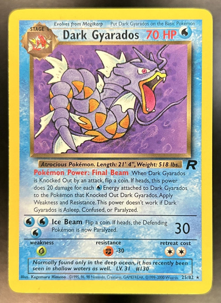 Dark Gyarados front image