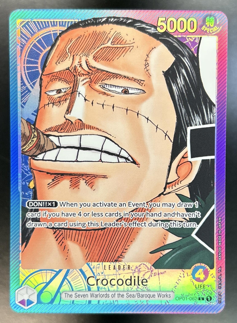 Crocodile front image