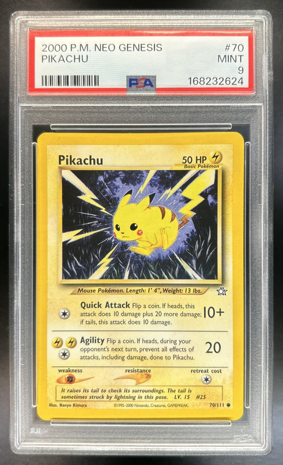 Pikachu front image