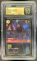 Jhin - Murderous Artist Unleashed #022a/219 Showcase Alternate Art CGC Pristine 10
