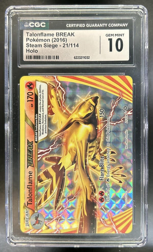 Talonflame BRE XY Steam Siege #21/114