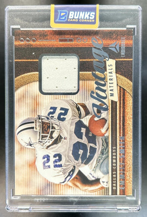 Emmitt Smith 2025 Panini Luminance #VMA-ESM Vintage Materials Gold Cowboys