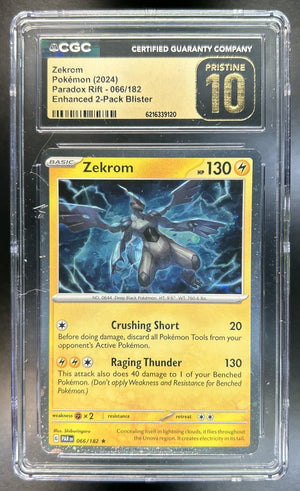 Zekrom SV Paradox Rift #066/182 CGC 10