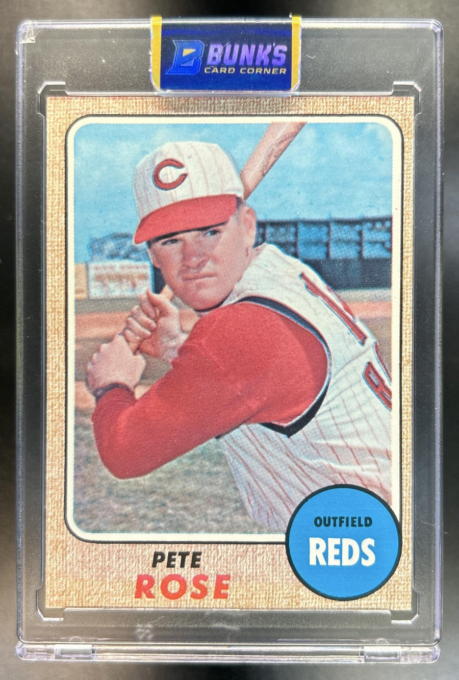 Pete Rose 1968 Topps #230 Reds