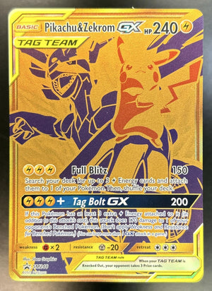 Pikachu & Zekrom Tag Team SM Black Star Promos #SM248