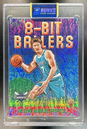 Kon Knueppel 2025-26 Topps #8B-34 8-Bit Ballers Holo Foil RC 11/99 Hornets