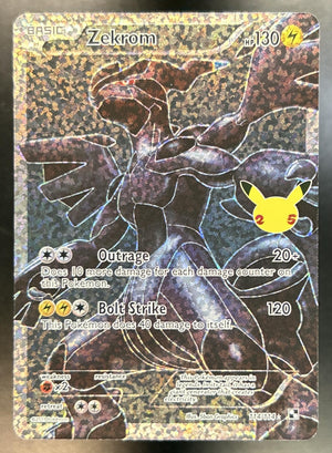 Zekrom Sword & Shield Celebrations #114/114 Classic Collection