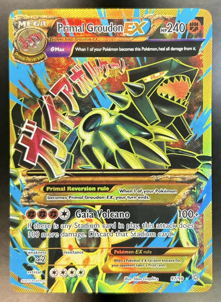 Primal Groudon  front image