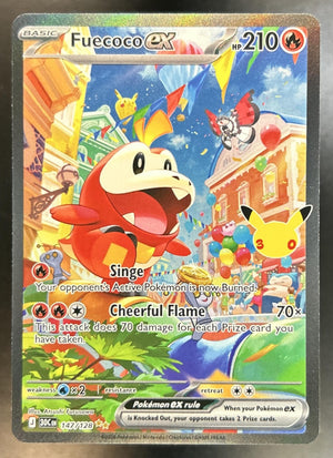Fuecoco ex 30th Celebration #147/128 Special Illustration Rare