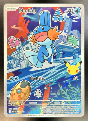 Mudkip MEP Black Star Promos #057 First Partner Illustration Collection Series 3