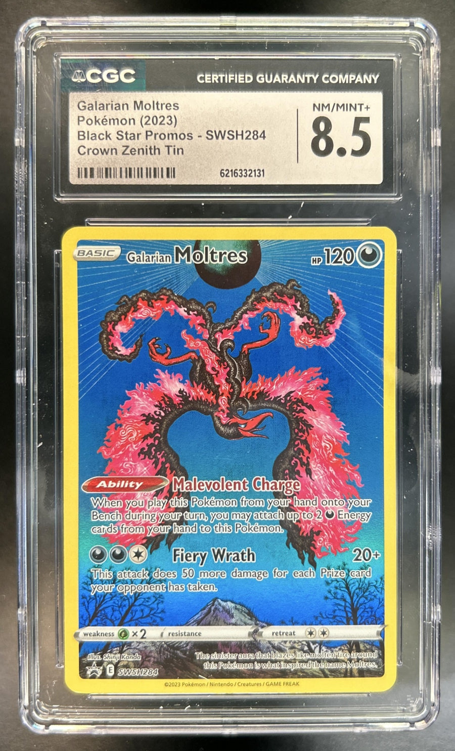 Galarian Moltres front image
