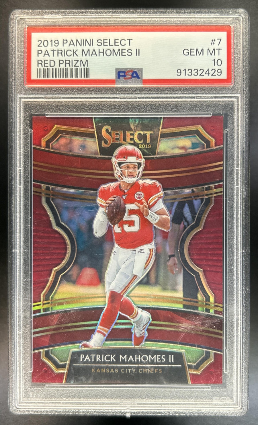 Patrick Mahomes II front image