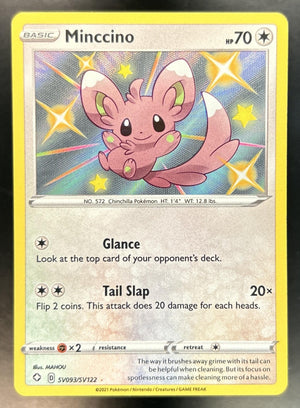Minccino Sword & Shield Shining Fates #SV093/SV122 Shiny Vault