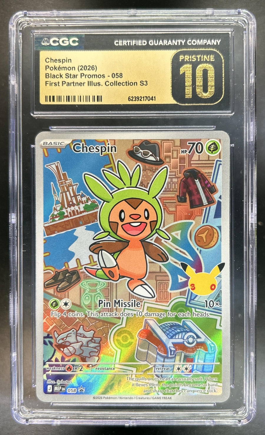 Chespin front image
