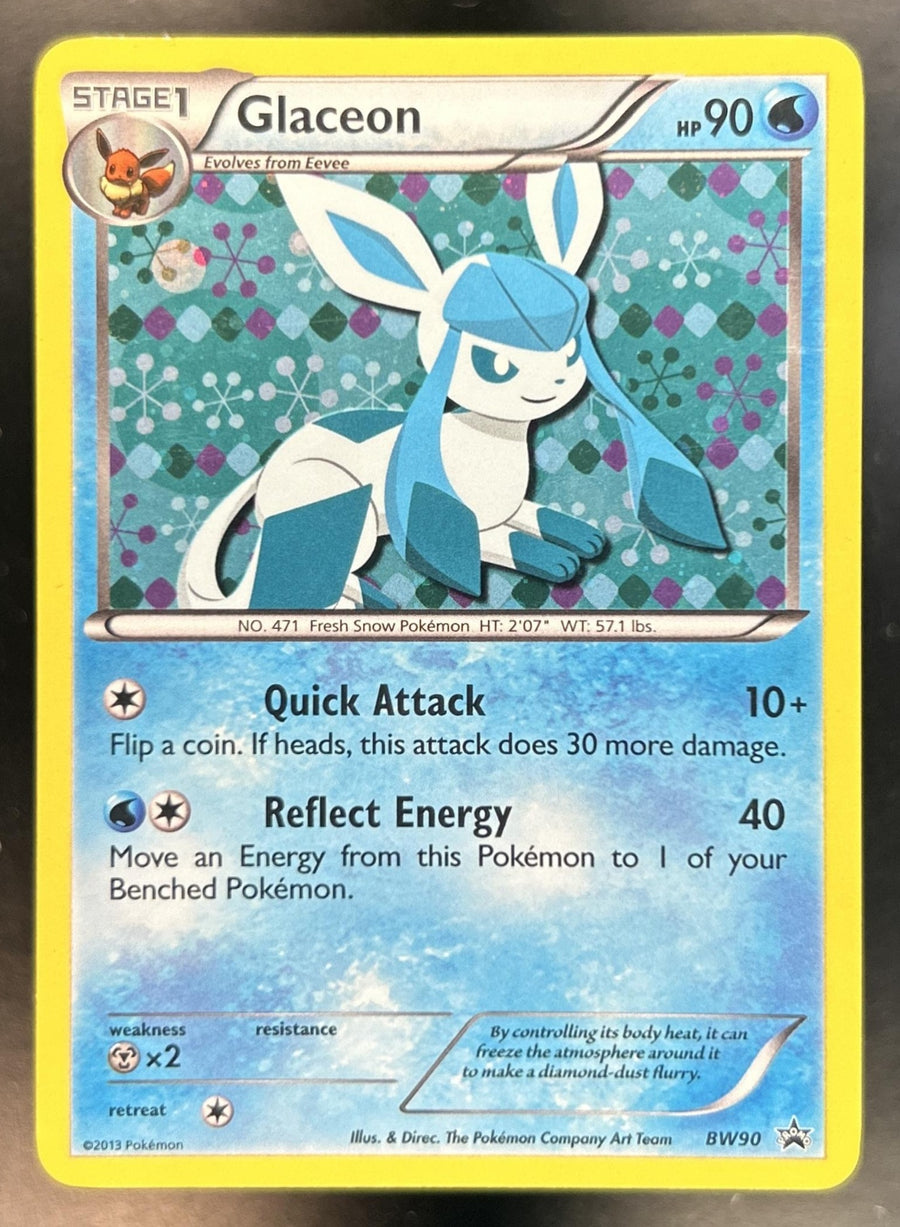 Glaceon BW Black Star Promos #BW90 LP & Writing