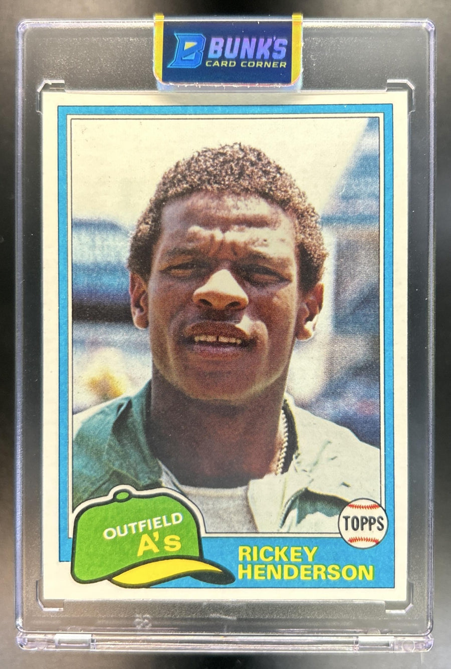 Rickey Henderson 1981 Topps #261 Athletics