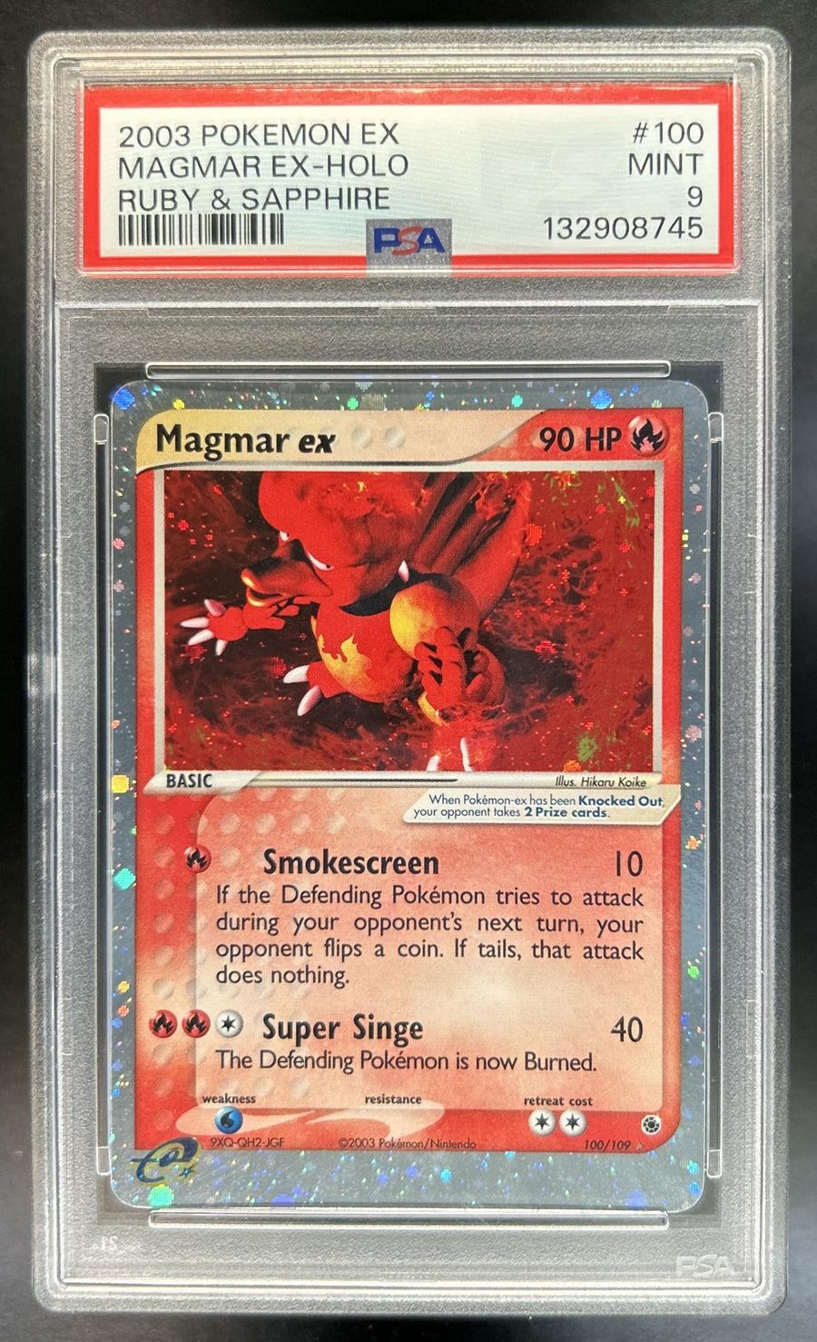 Magmar ex front image