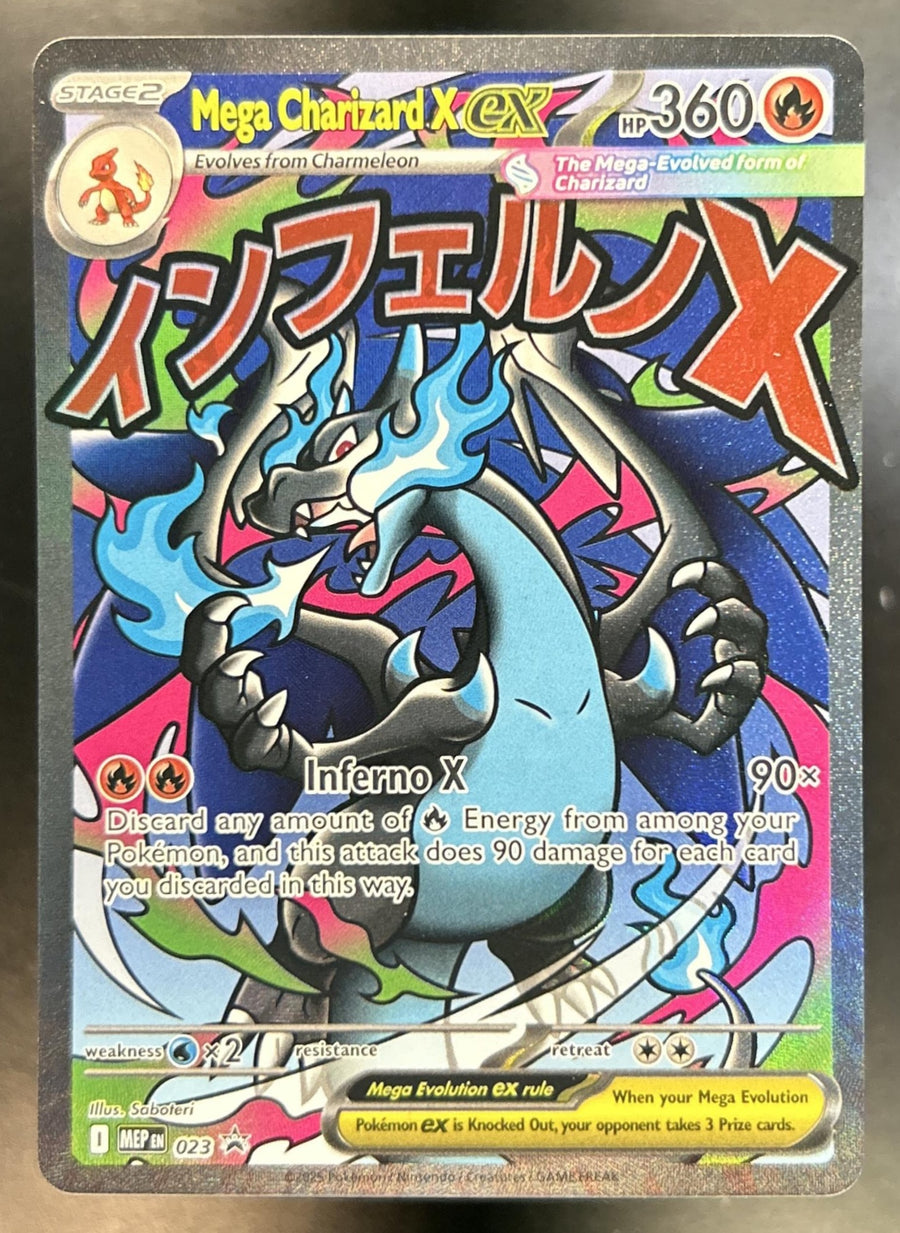 Mega Charizard X ex front image