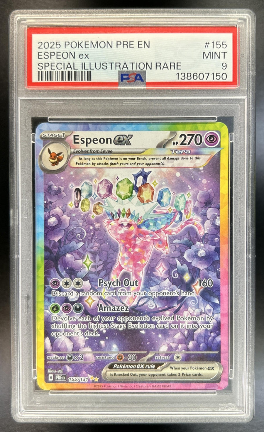 Espeon ex front image