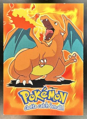 #06 Charizard - Stage 3 #E6 Blue Topps Logo