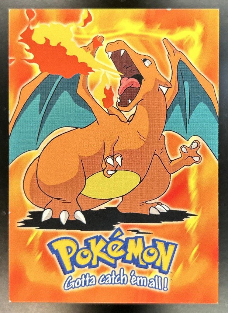 #06 Charizard - Stage 3 #E6 Blue Topps Logo