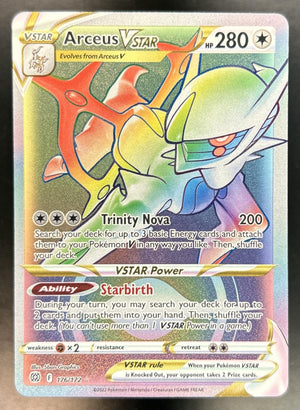 Arceus VST Sword & Shield Brilliant Stars #176/172