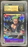 Zoro-Juurou SD: Purple Monkey D. Luffy #ST18-004 Super Rare CGC Pristine 10