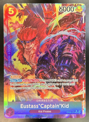 Eustass"Captain"Kid 500 Years in the Future #OP05-074 Special Alternate Art